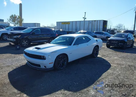 2022 Dodge Challenger R/T from USA, damaged, VIN 2C3CDZBT6NH249813